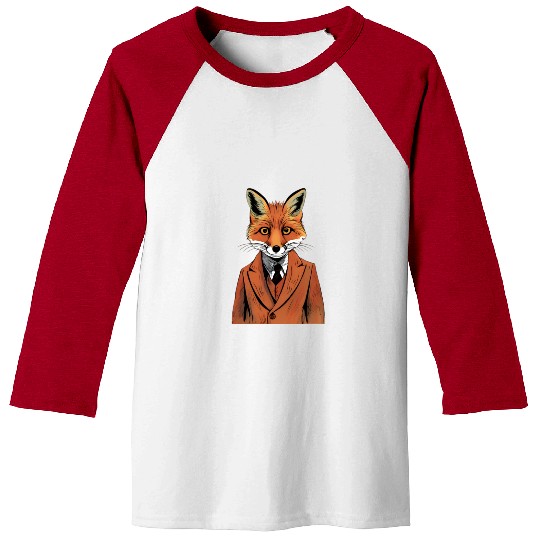 Fantastic Mr Fox Ash Baseball Tees