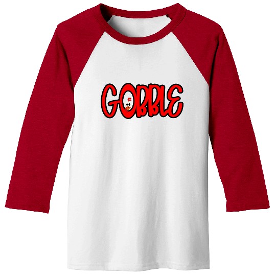 Gobble Baseball Tees