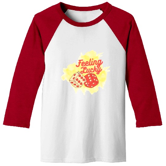 Feeling lucky Baseball Tees