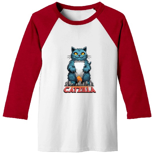 Catzilla Baseball Tees