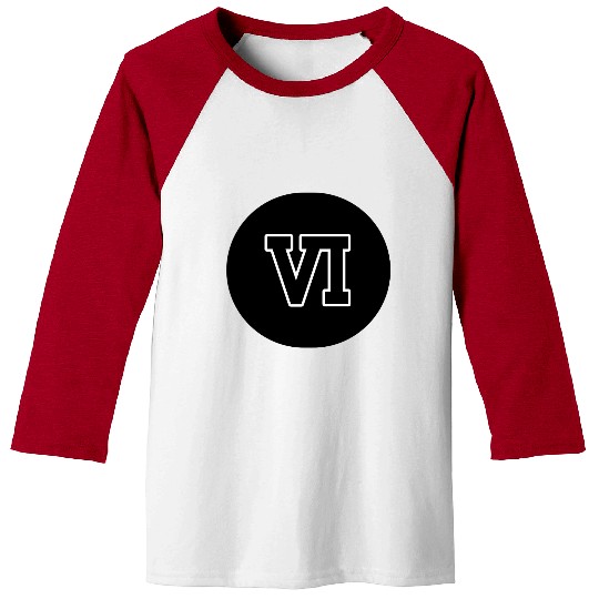 6 Greek Numerals - Ancient Symbol Six Baseball Tees