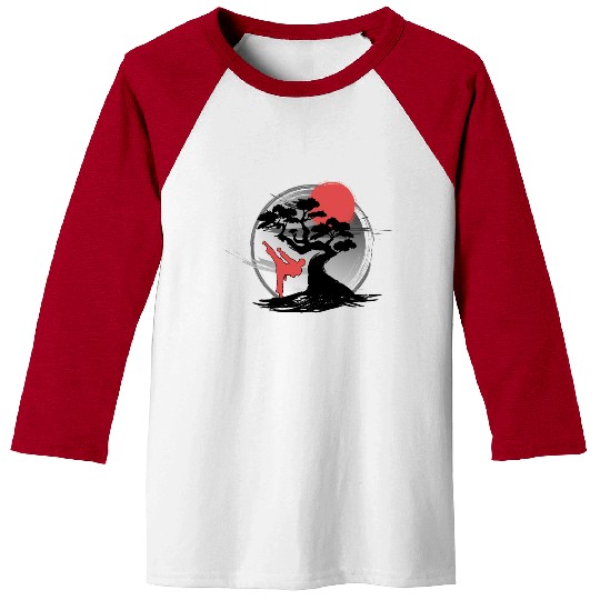 Japanese Karate Baseball Tees