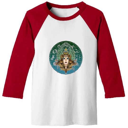 Virgo Zodiac star sign horoscope Astrology Baseball Tees