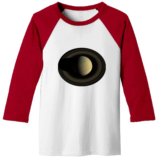 Saturn The Jewel of the Solar System Baseball Tees
