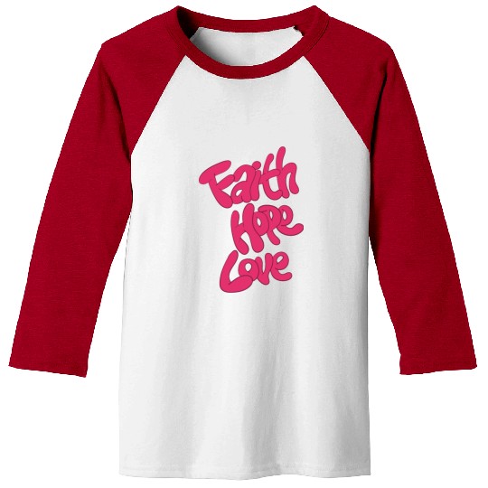 Hopeful Hearts Embrace Baseball Tees