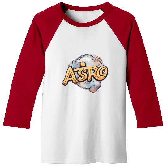 Astro rock Baseball Tees
