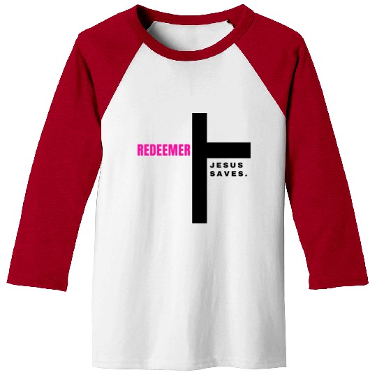 JESUS SAVES Collection Baseball Tees