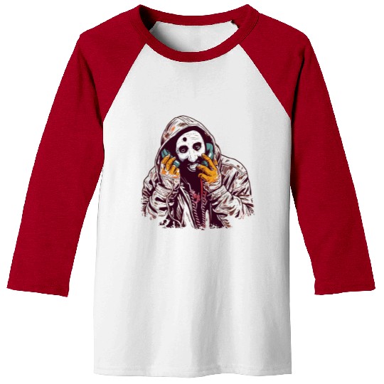 Ghostface Phone Call Baseball Tees