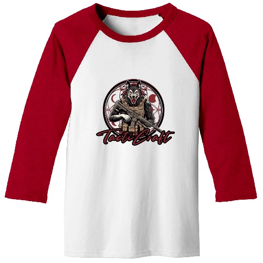 Skinwalker Wolfman Native American Magic Baseball Tees