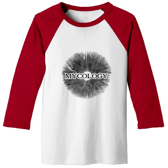 Mycology - The science of fungi (black) Baseball Tees