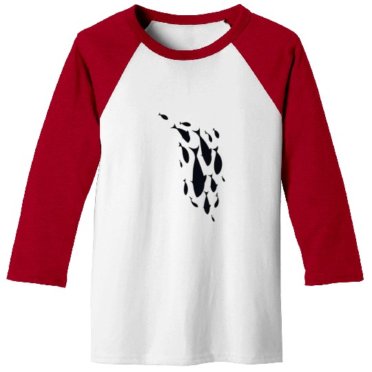 Great White Shark Baseball Tees