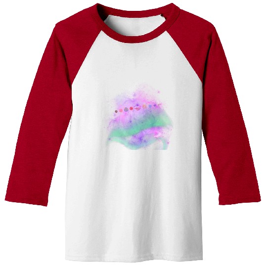 Music Space Cat Baseball Tees