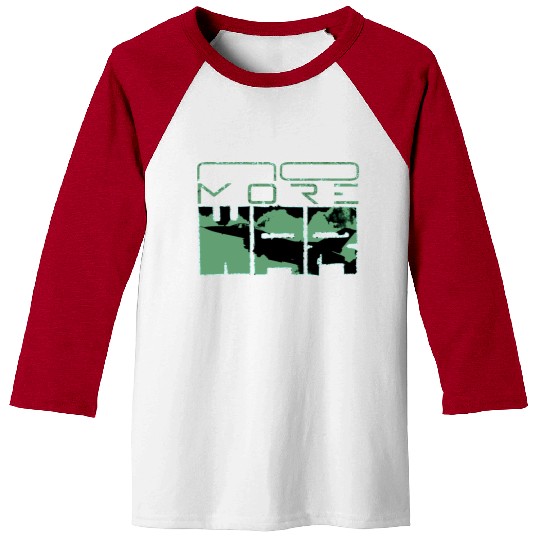 Peace, No more war, Vintage military aircraft Baseball Tees