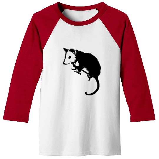 Possum Opossum Baseball Tees