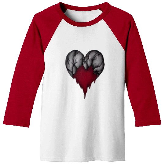 heart Baseball Tees