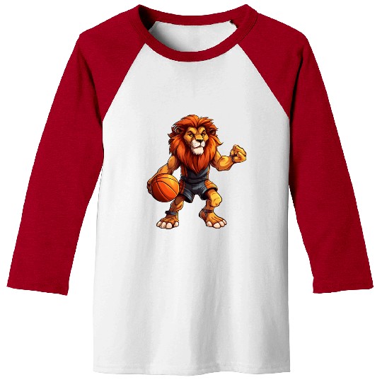 Lions basketball player Baseball Tees