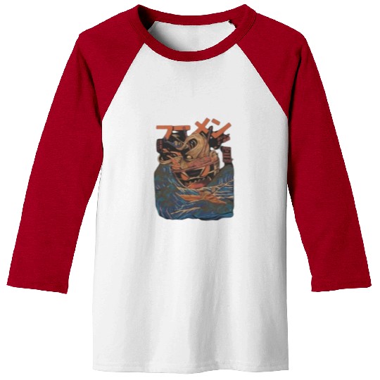 The Great Ramen off Kanagawa Classic Baseball Tees