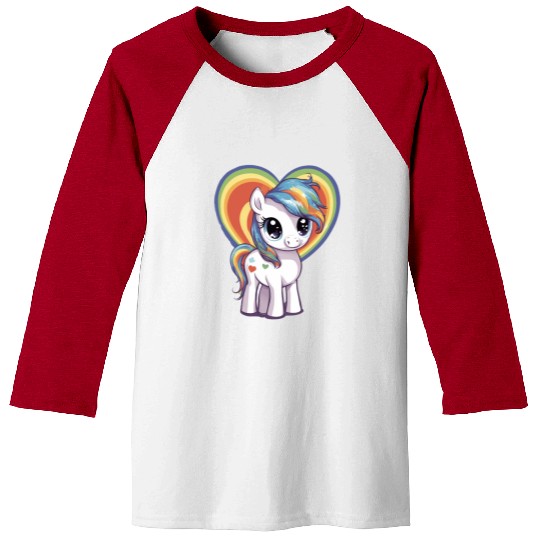 Love Pony Baseball Tees