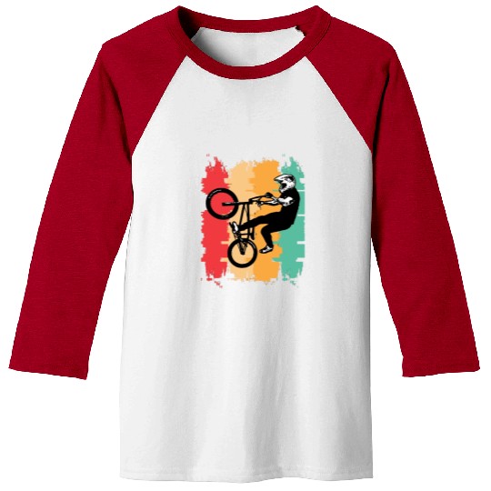 Old School Bmx | Retro Bmx Bike Baseball Tees