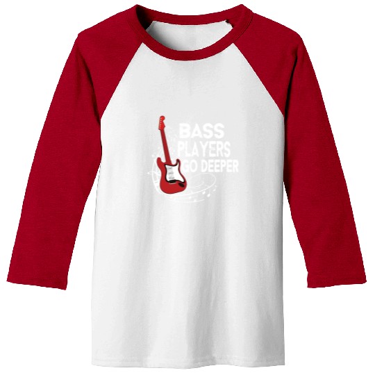 Funny Guitar Bass Players Bass Guitar Guitarist F Baseball Tees