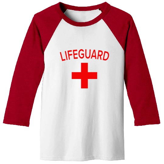 Emp-Lifeguard-Design.Lifeguard Outfit Gift. Baseball Tees