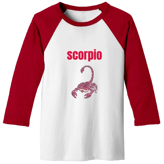 Scorpio Zodiac Sign, Astrology, Horoscope Baseball Tees