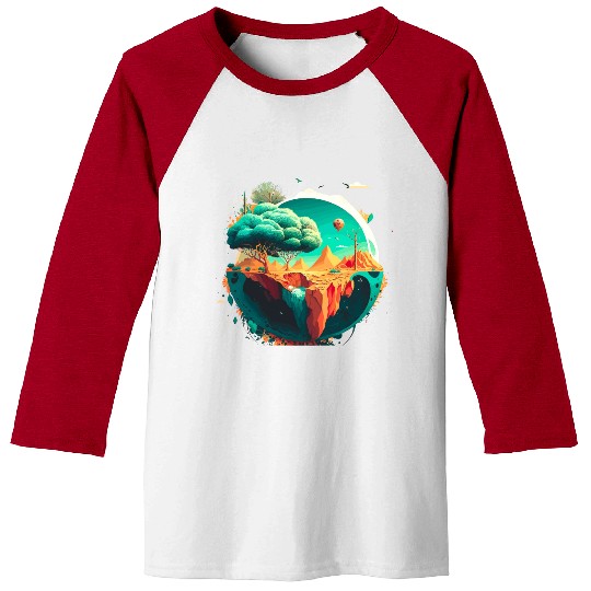 Green Earth Vibes: Eco-Friendly Baseball Tees