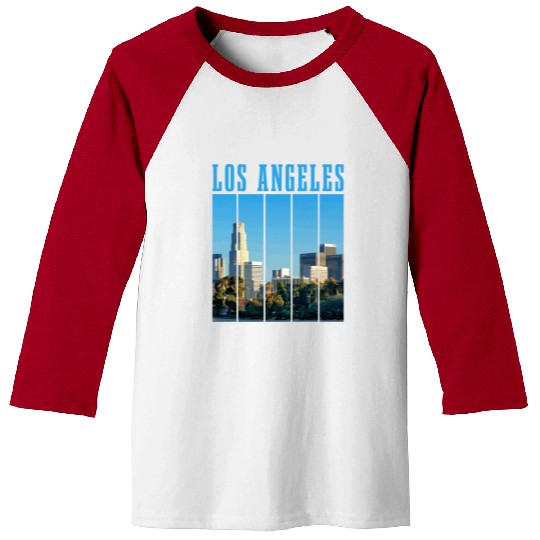 Los Angeles California LA Gift Baseball Tees