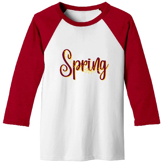 Blossom into style with our vibrant spring-inspire Baseball Tees