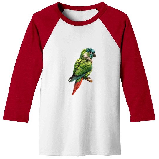 Green Cheek Conure Cute Conure Parrot Baseball Tees