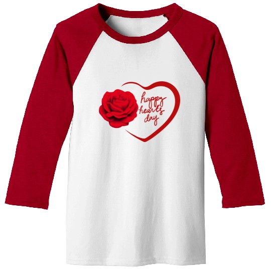 spread love with valentine Baseball Tees