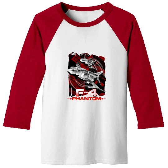 F-4 Phantom Us Air Force Fighter jet Baseball Tees