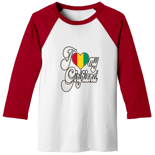 GuineaI Love My Guinean Girlfriend Baseball Tees