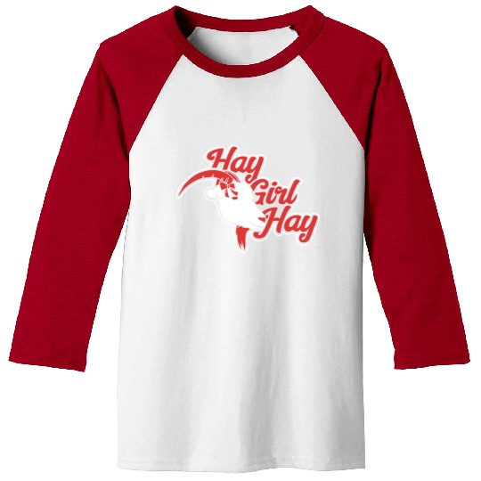 Goat Lover Hay Girl Hay Baseball Tees