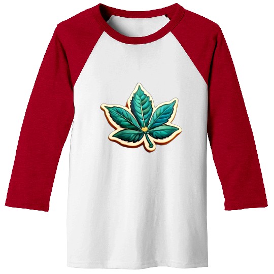 Marijuana Leaf Baseball Tees