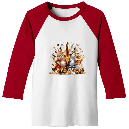Bengal Kittens Beautiful Asian Cat Baseball Tees