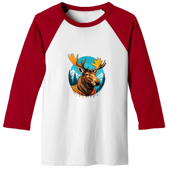 Moose Baseball Tees