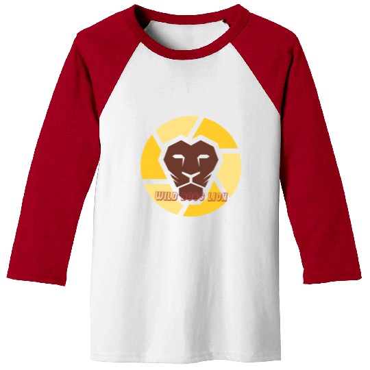 wild boss lion Baseball Tees