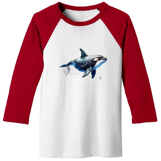killer whale Baseball Tees