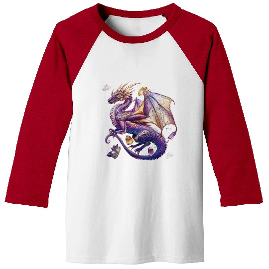 The Jeweled Dragon Baseball Tees