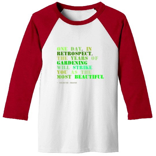Plant sayings fake sigmund freud quote Baseball Tees