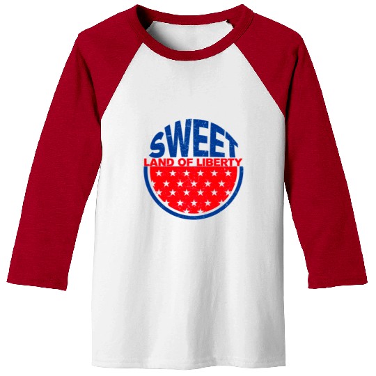 Sweet Land of Liberty Baseball Tees