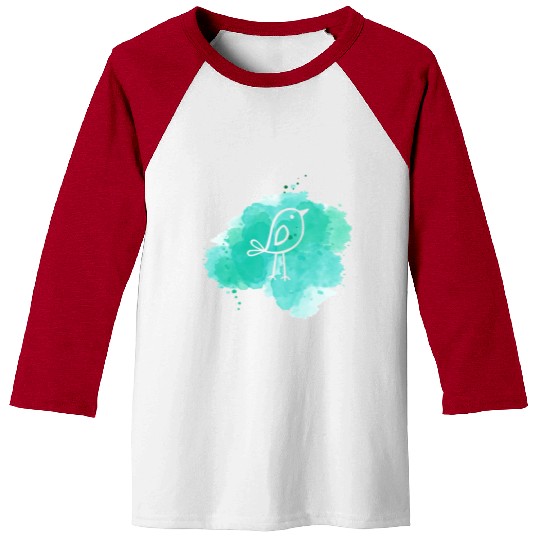 Artistic Bird Baseball Tees