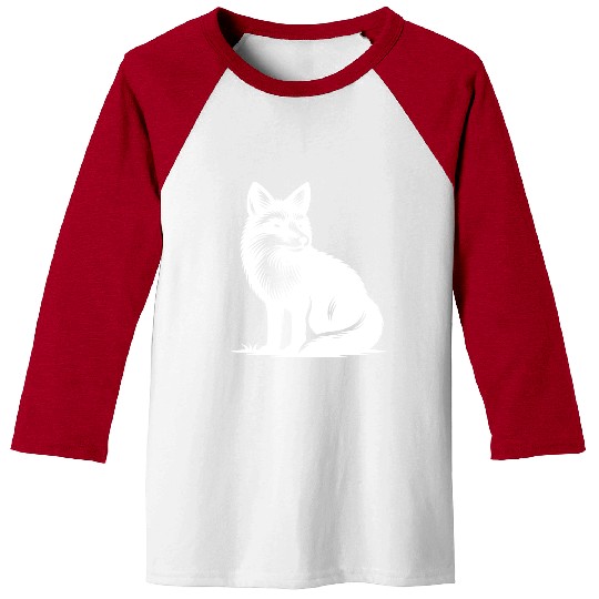 Cute, Clever Fox Baseball Tees