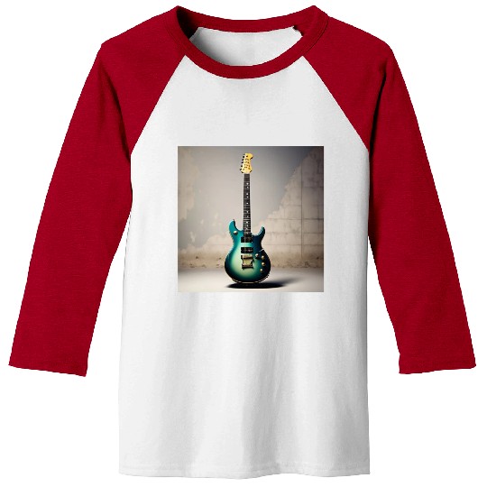 Beautiful Guitar Baseball Tees