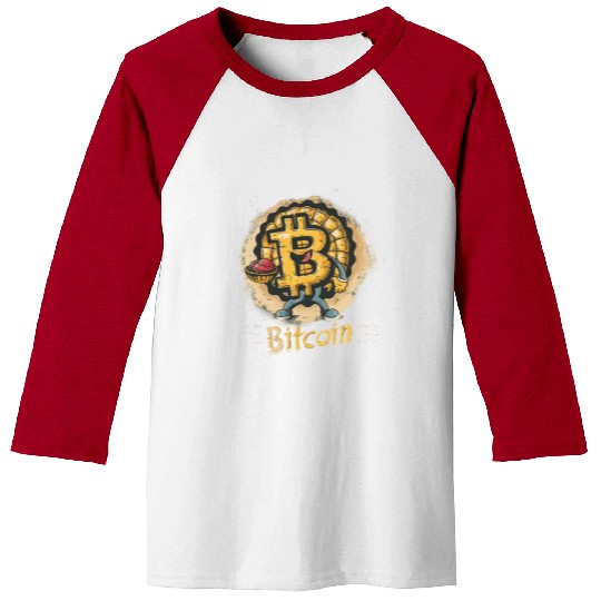 Pi day 3.14 Crypto Bitcoin Math Lover Apple Pie Baseball Tees