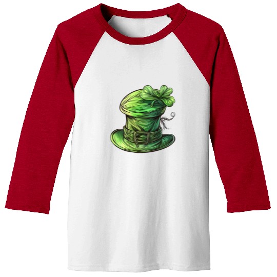 St Patrick Irish Green Hat Baseball Tees