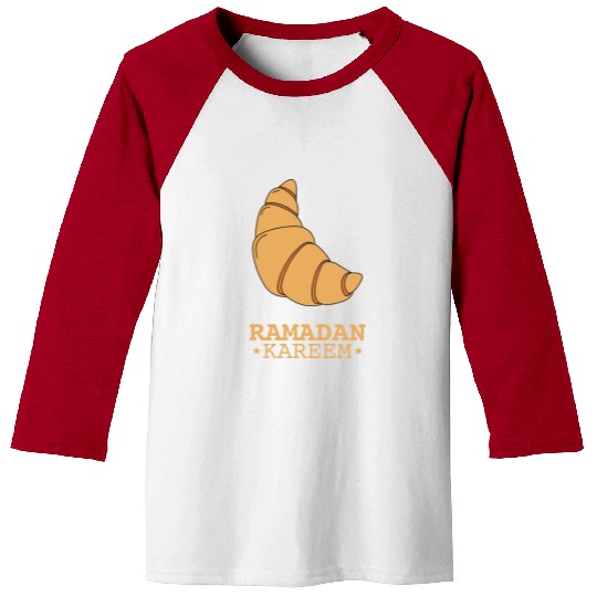 The crescent croissant is a sweet combination Baseball Tees