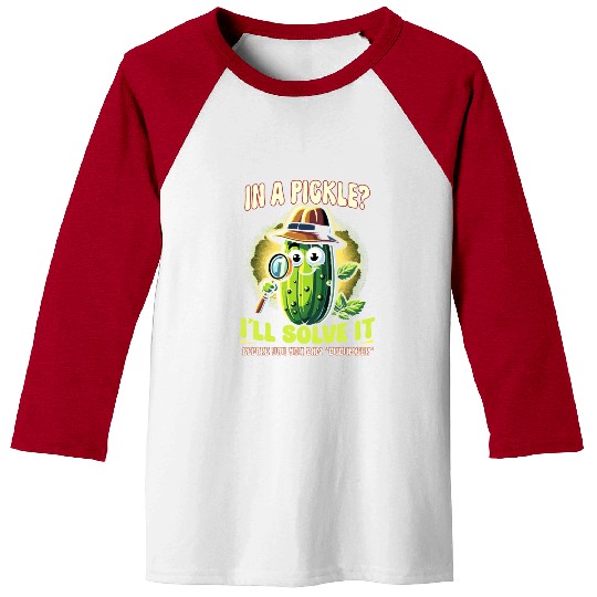 Pickle Lover Funny Pickle Dill pickle Pickled Baseball Tees