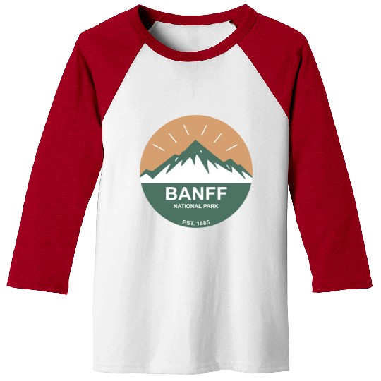 Banff National Park Baseball Tees